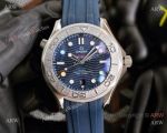 Swiss Quality Omega Seamaster Nekton Edition Watch Blue Dial Rubber Strap